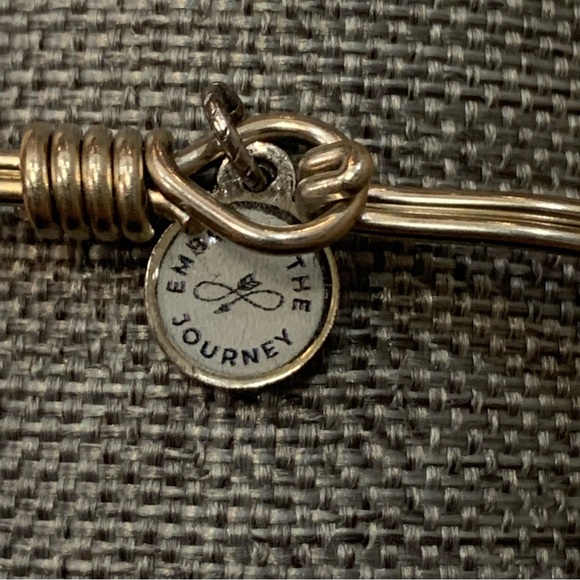 Luca + Danni Silver Bangle Bracelet - Picture 5 of 8